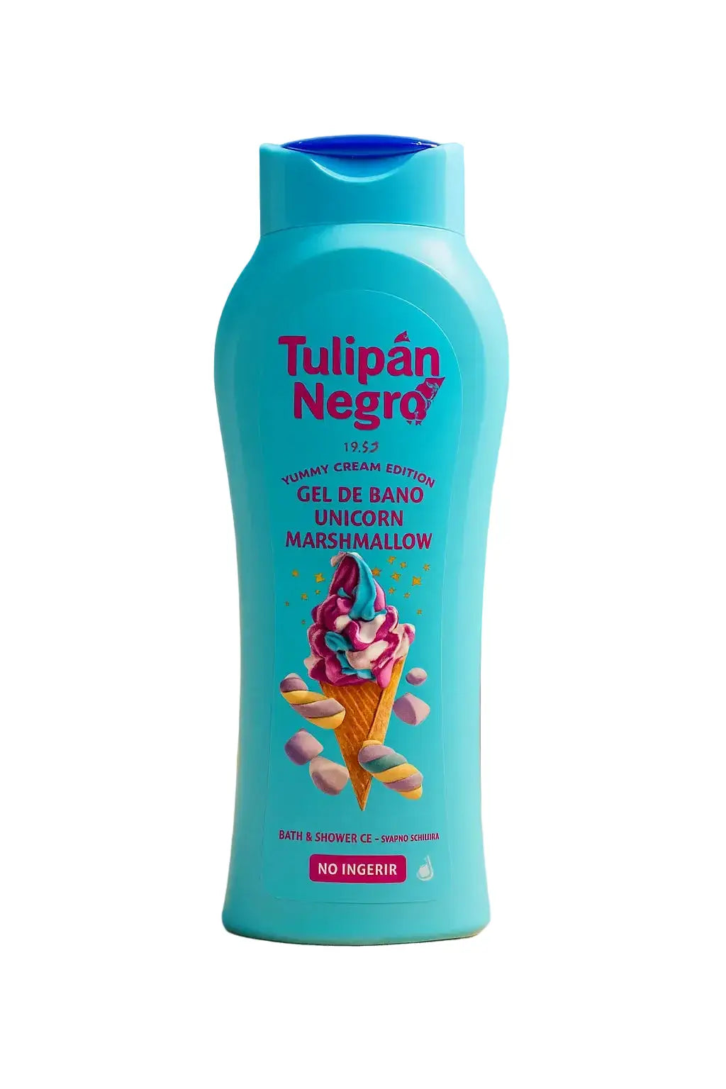 Gel Douche Tulipán Negro – Unicorn Marshmallow 650 ml Souk a Can