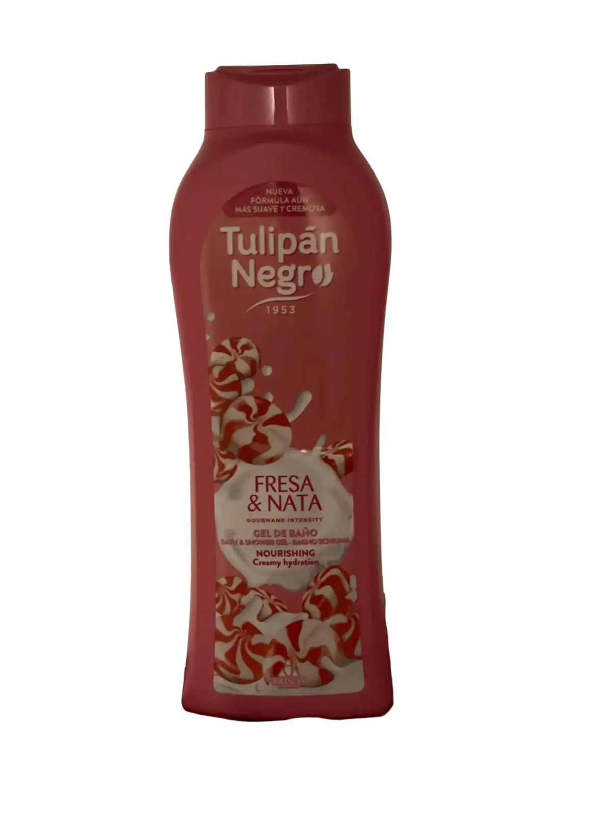 Gel Douche Tulipán Negro – Fresa & Nata 650 ml Souk a Can
