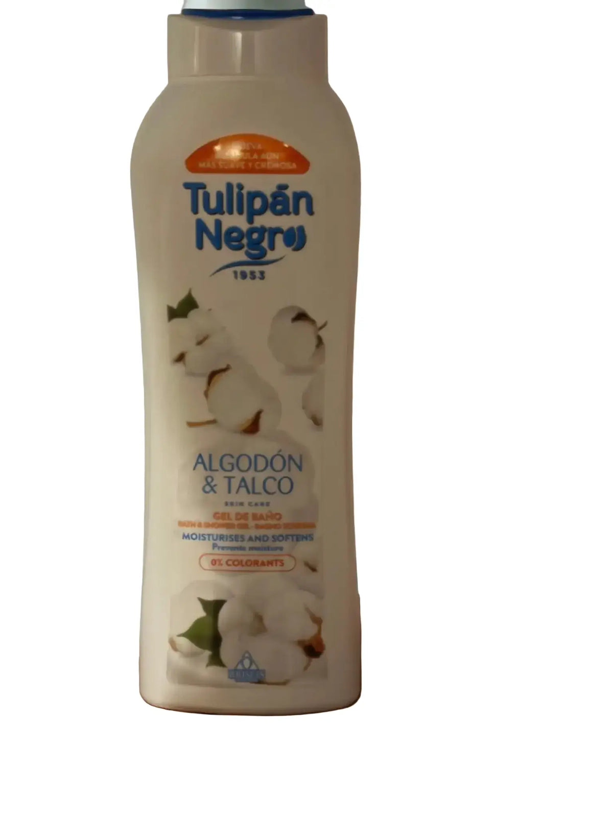 Gel Douche Tulipán Negro – Algodón & Talco 650 ml Souk a Can