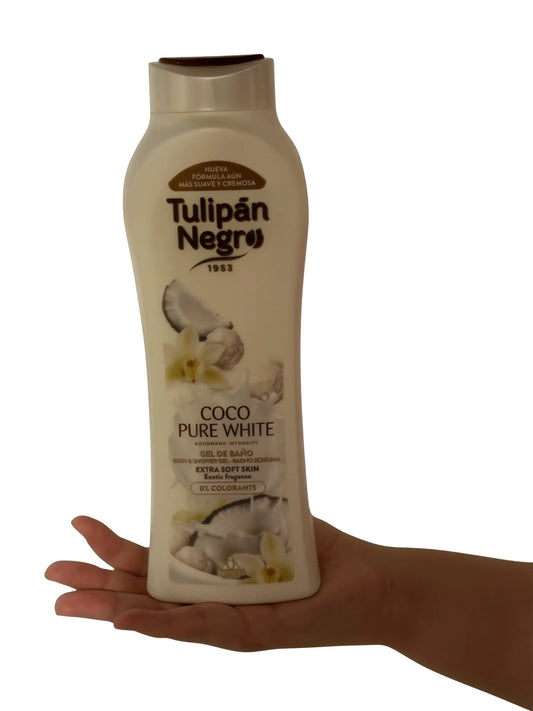 Gel Douche Tulipán Negro – Coco Pure White 650 ml