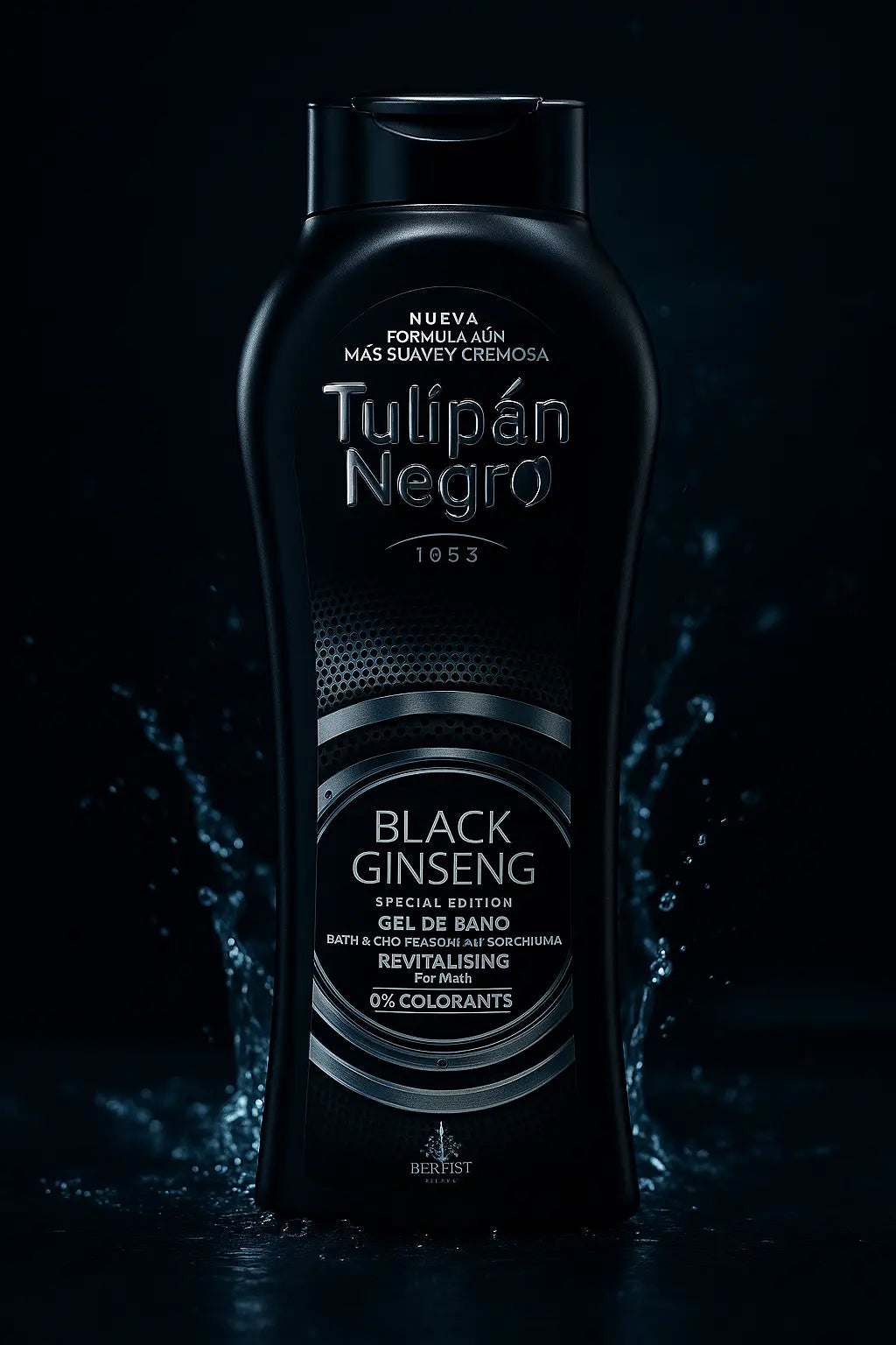 Gel Douche Tulipán Negro – Black Ginseng 650 ml Souk a Can
