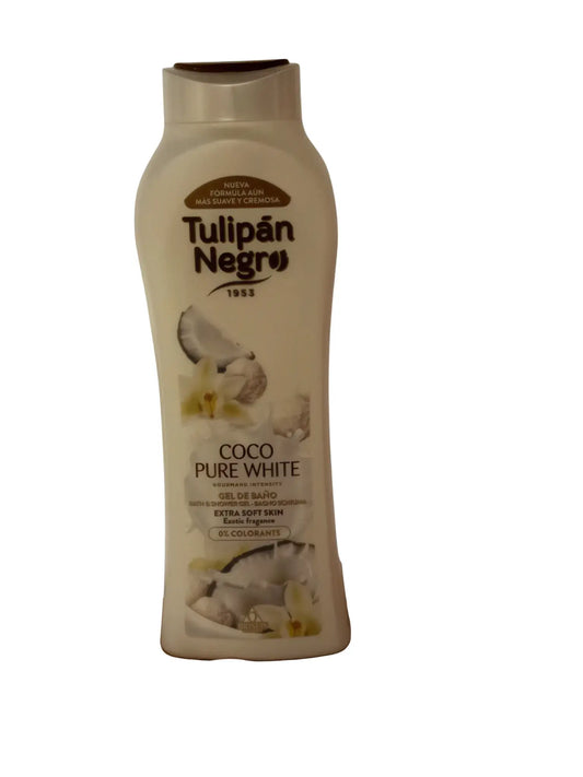 Gel Douche Tulipán Negro – Coco Pure White 650 ml L'univers du Souk